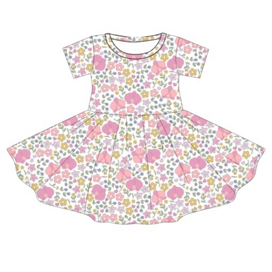 Everyday Dress - Sweet Orchid Meadow