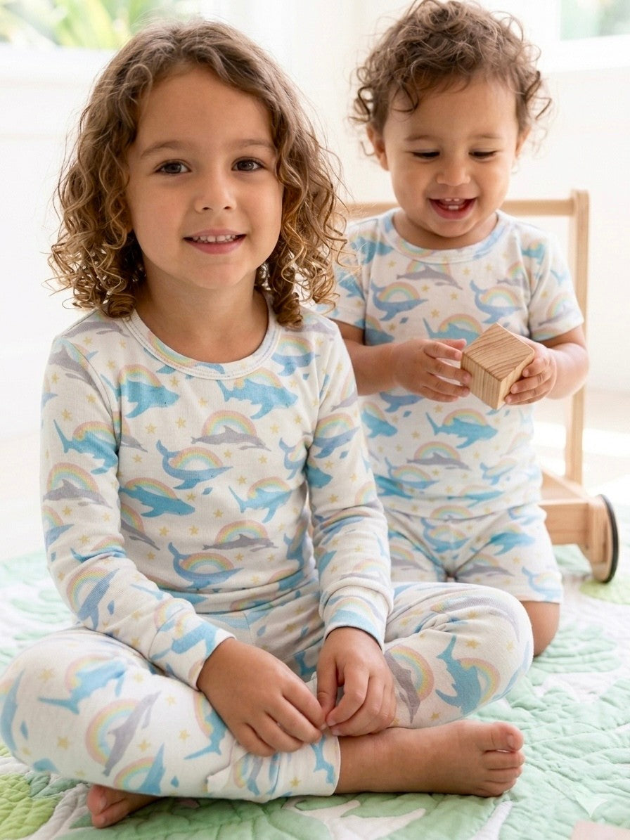 Two-Piece Long Sleeve Pajama Set - Anuenue & Friends
